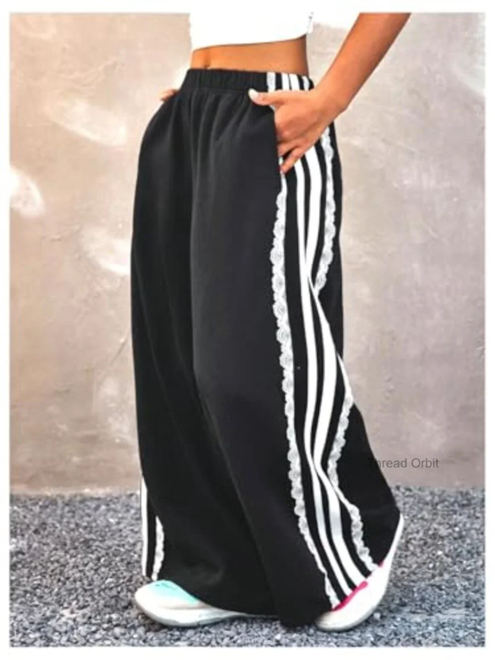 N/A girl striped